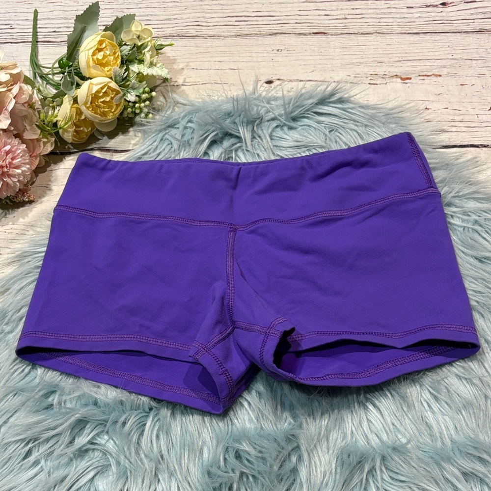 Fleo Bright Purple Crossfit Lifting Shorts